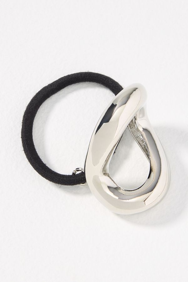 Slide View: 1: Abstract Circle Hair Tie