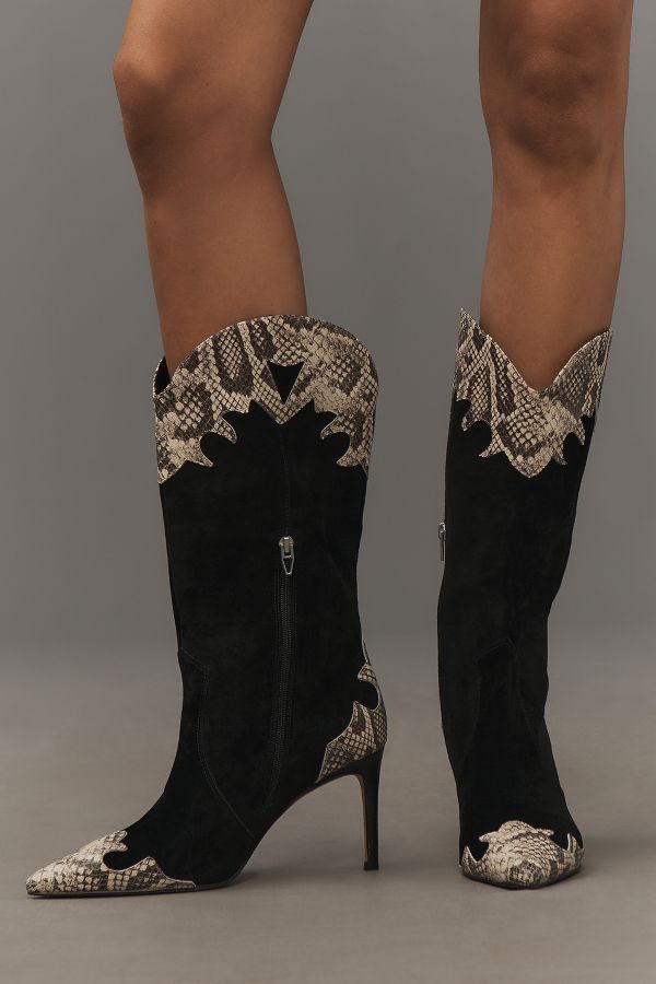 Slide View: 2: Dolce Vita Kasedy Western Boots