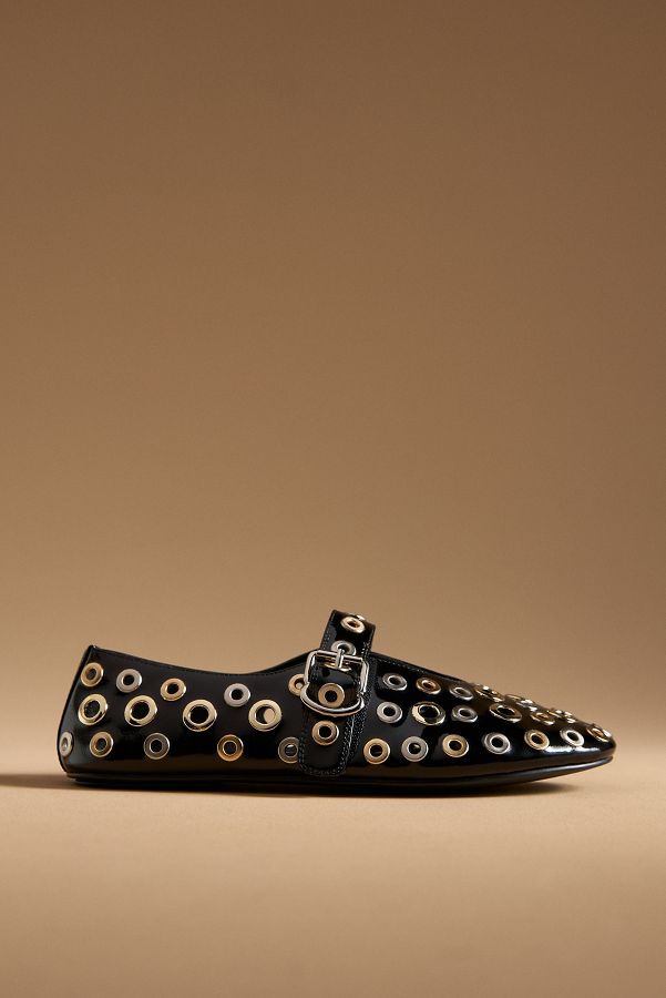 Slide View: 2: Jeffrey Campbell Holed Flats