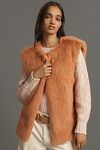 Thumbnail View 1: Gilet en fausse fourrure By Anthropologie