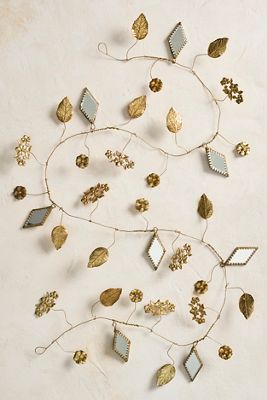 Leaves + Mirrors Iron Garland