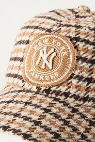 Slide View: 4: '47 Yankees Patch Plaid Baseball Cap