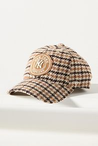 Slide View: 1: '47 Yankees Patch Plaid Baseball Cap