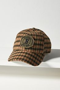 Slide View: 1: '47 Boston Patch Plaid Baseball Cap