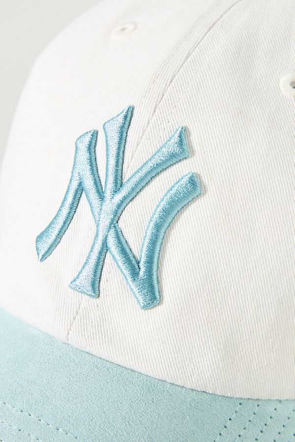 Slide View: 3: '47 Yankees Faux Suede Baseball Cap