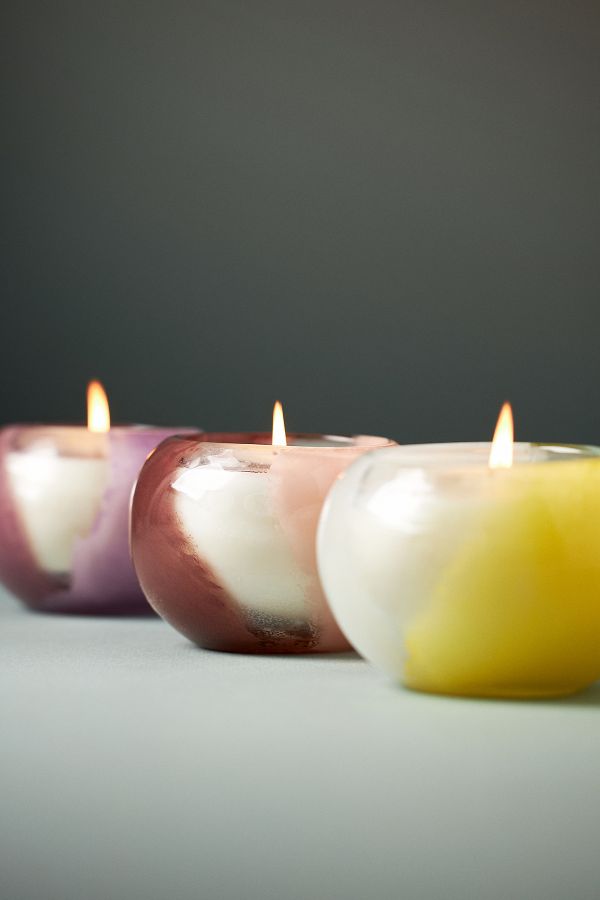 Slide View: 2: The Courageous Woody Palo Santo & Bergamot Glass Candle