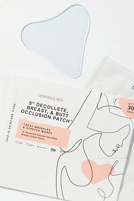 Dermaclara SILICONEFUSION™ 5" Decollete, Breast, & Butt Occlusion Patch