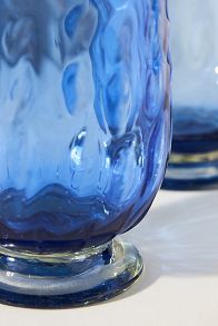 Slide View: 3: Greer Glass Goblets, Set of 4