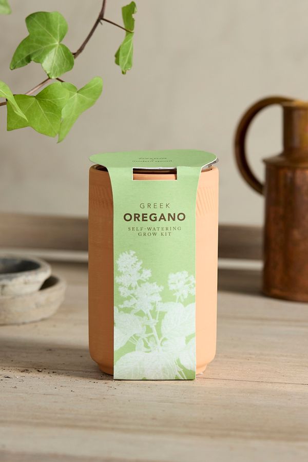 Slide View: 1: Greek Oregano Self-Watering Grow Kit