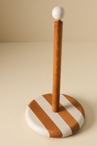 Slide View: 3: Catania Wooden Paper Towel Holder