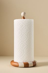 Slide View: 1: Catania Wooden Paper Towel Holder