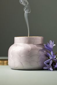 Slide View: 1: Capri Blue Volcano Lavender Capiz Jar Candle