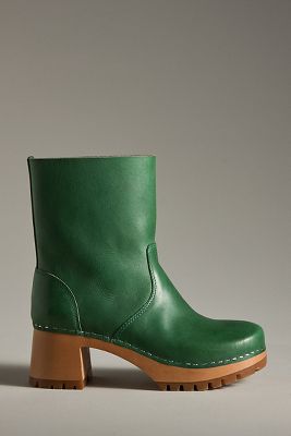 Swedish Hasbeens Plain Ankle Boots