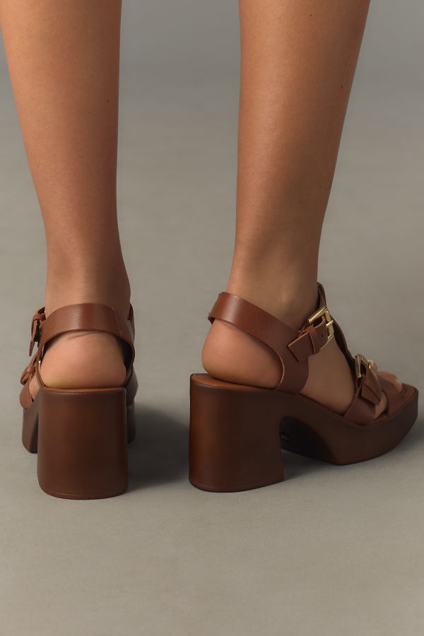 Slide View: 6: Matisse Harrison Wood-Heeled Sandals