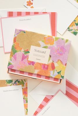 Papier Watercolor Boxed Notecard Set