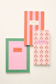 Slide View: 1: Papier Journals, Set of 3