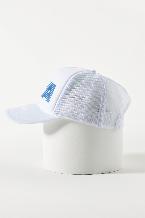 Slide View: 2: Ascot + Hart USA Trucker Hat