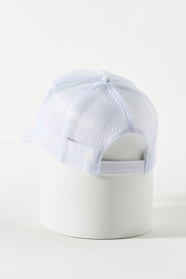 Slide View: 3: Ascot + Hart USA Trucker Hat