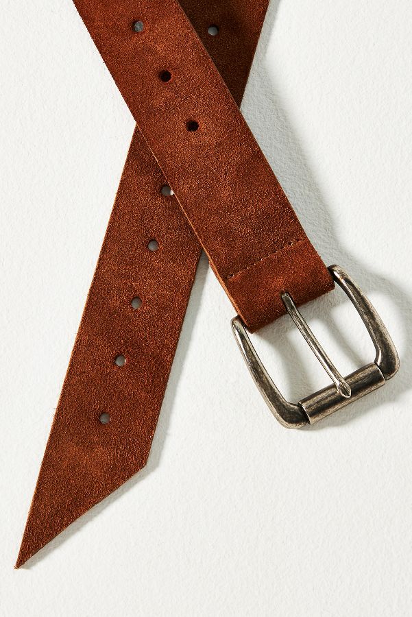 Slide View: 3: w.kleinberg Suede Belt