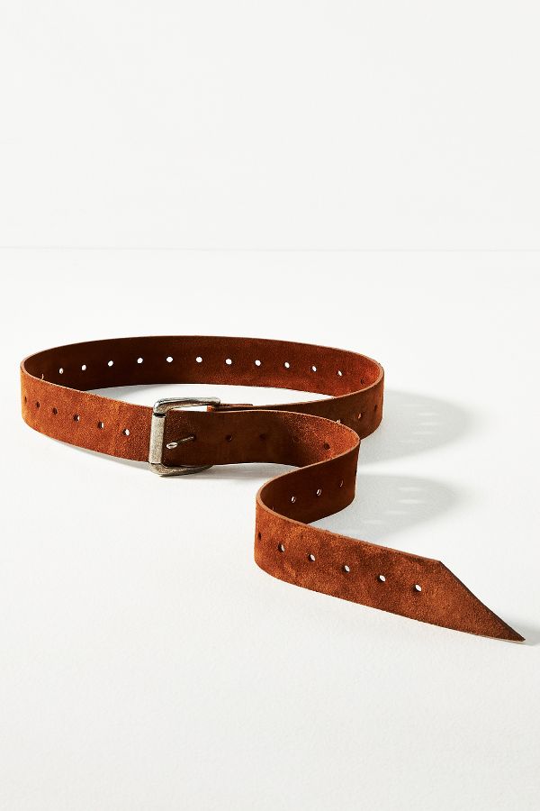 Slide View: 2: w.kleinberg Suede Belt