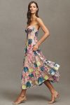 Thumbnail View 4: Dress The Population Carina Strapless Sweetheart Sequin Midi Dress