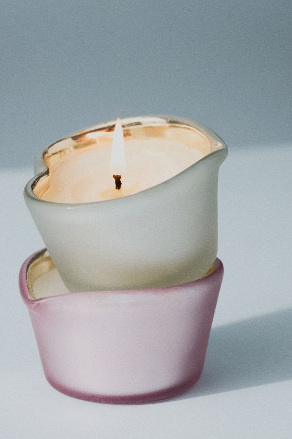 Slide View: 4: Edwina Gourmand Sweet Tonka & Vanilla Heart Candle