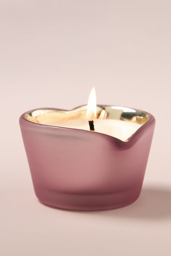 Slide View: 1: Edwina Gourmand Sweet Tonka & Vanilla Heart Candle