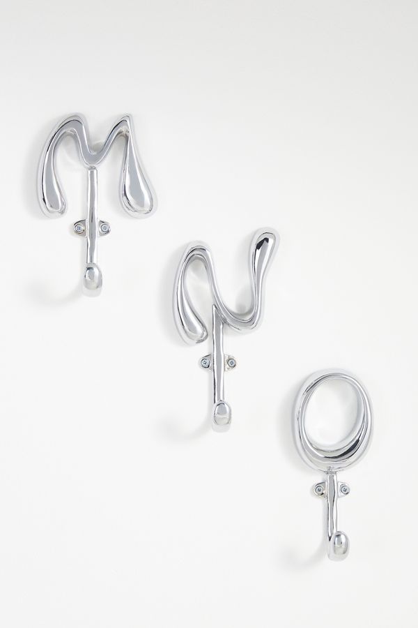 Slide View: 5: Bubble Letter Monogram Hook