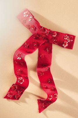 Lelet NY Kate Floral Appliqué Hair Bow