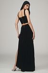 Thumbnail View 3: SAU LEE Venus Velvet Maxi Skirt