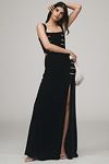 Thumbnail View 1: SAU LEE Venus Velvet Maxi Skirt