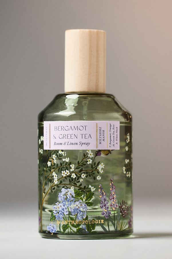 Slide View: 1: Getaway Fresh Bergamot & Green Tea Room Spray