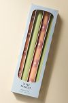 Thumbnail View 2: Cora Handpainted Taper Candles, Set of 4