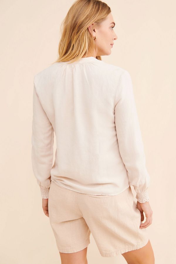 Slide View: 2: Cloth & Stone Half Placket Pullover