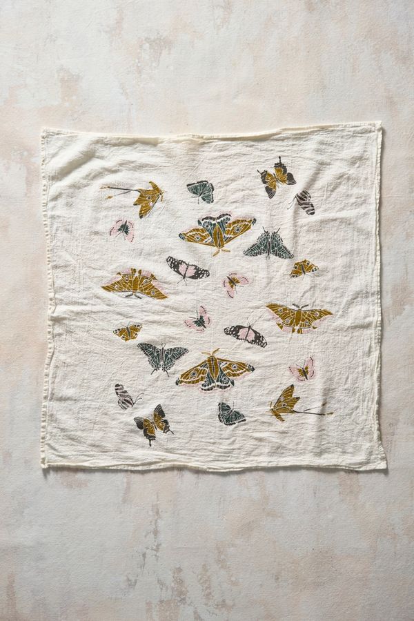 Slide View: 2: Prairie Pollinators Dish Towel