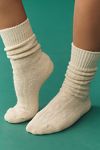 Thumbnail View 3: Sweater Cable-Knit Socks