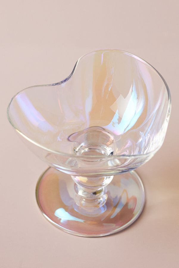 Slide View: 1: Valeria Heart Coupe Glass