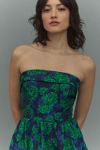 Thumbnail View 4: Mac Duggal Strapless Brocade A-Line Midi Dress