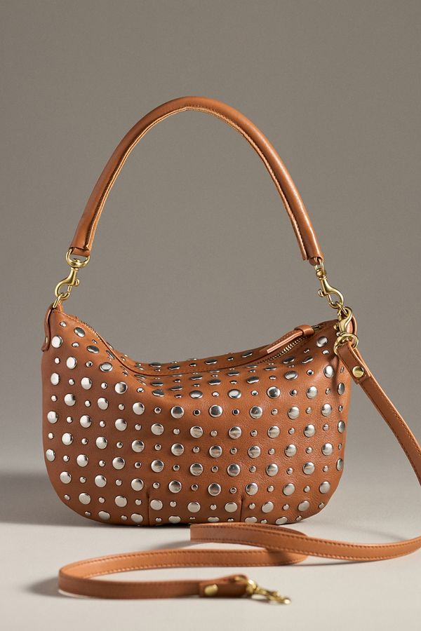 Slide View: 2: Clare V. Petit Moyen Shoulder Bag