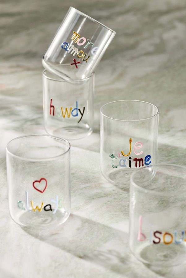 Slide View: 2: Love Notes Juice Glass