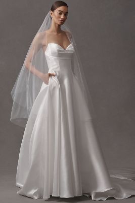 BHLDN Maxine Cathedral Veil