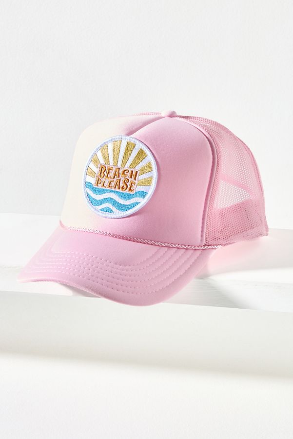 Slide View: 2: Friday Feelin Beach Please Trucker Hat