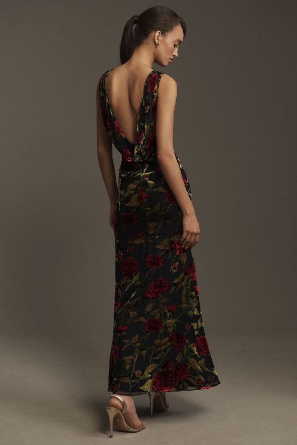 Slide View: 3: Dress The Population Cherilyn Maxi Gown