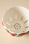 Thumbnail View 4: Foster Strawberry Stoneware Colander