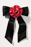 Thumbnail View 1: Damson Madder Rosette Bow Hair Clip