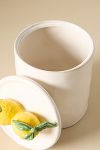 Thumbnail View 3: Fruta Lemon Large Stoneware Canister