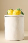 Thumbnail View 1: Fruta Lemon Large Stoneware Canister