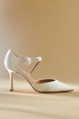 Badgley Mischka Jayden Cross Strap Stiletto Pumps