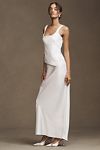 Thumbnail View 4: ET OCHS Kamila Sleeveless Square-Neck Layered Column Maxi Dress