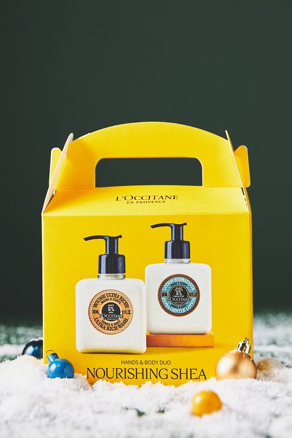 Slide View: 2: L'Occitane Hand Cream Caddy Set